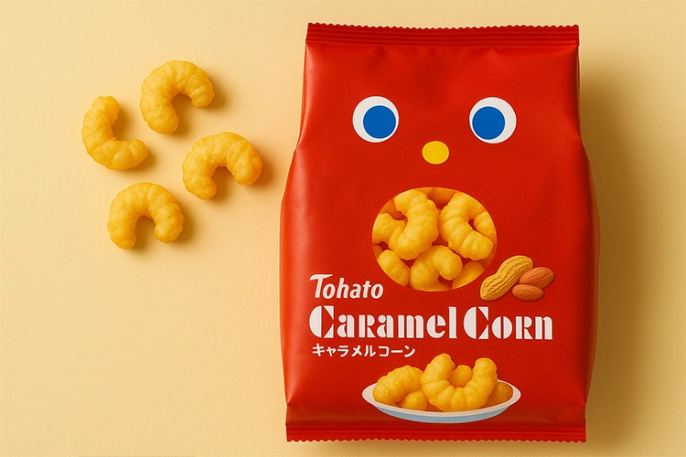 Snack Jepang Tohato Caramel Corn