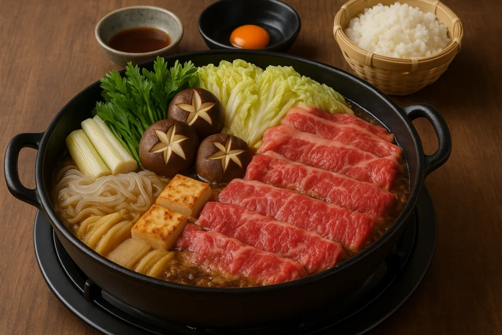Makanan Jepang Sukiyaki