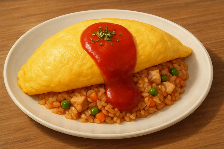 Makanan Jepang Omurice