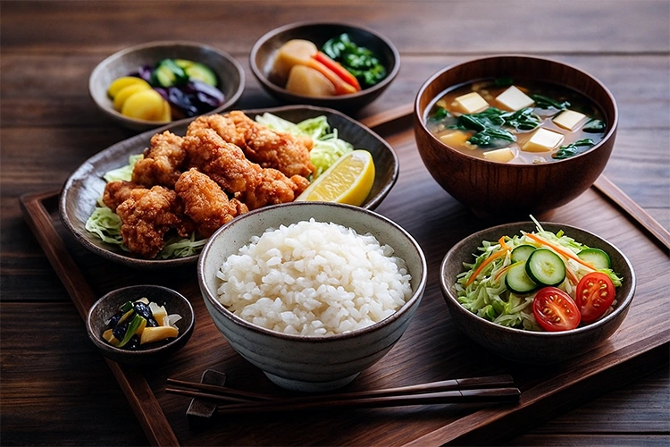 Makanan Jepang Gohan Set