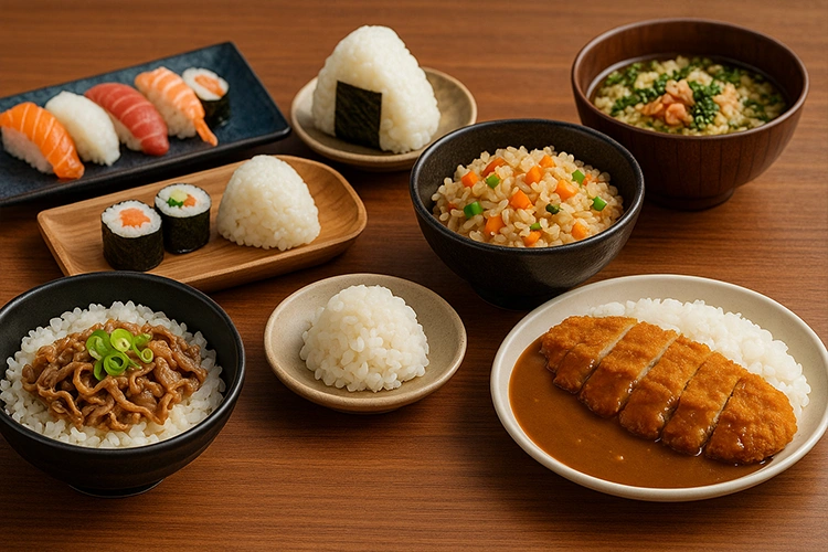 Makanan Jepang Nasi