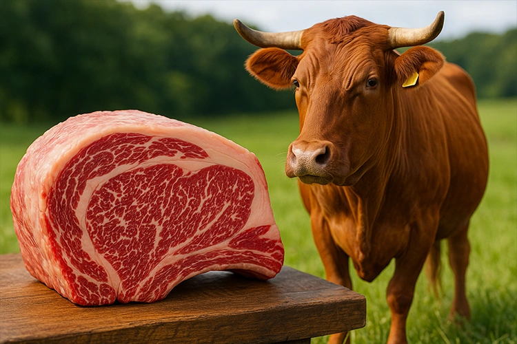 Akage Washu: Daging Wagyu Jepang