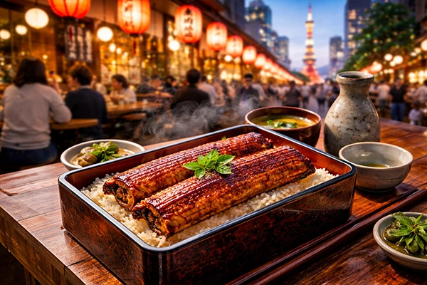 Makanan Jepang Unagi Kabayaki