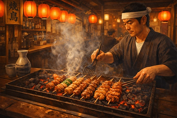 Makanan Jepang Yakitori Tokyo