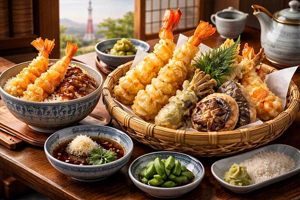 Makanan Jepang Tempura Gaya Tokyo