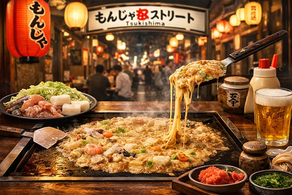 Makanan Jepang Monjayaki