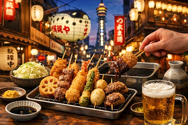 Makanan Jepang Kushikatsu