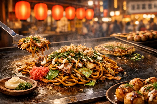 Makanan Jepang Yakisoba Osaka