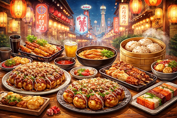 Makanan Jepang Prefektur Osaka